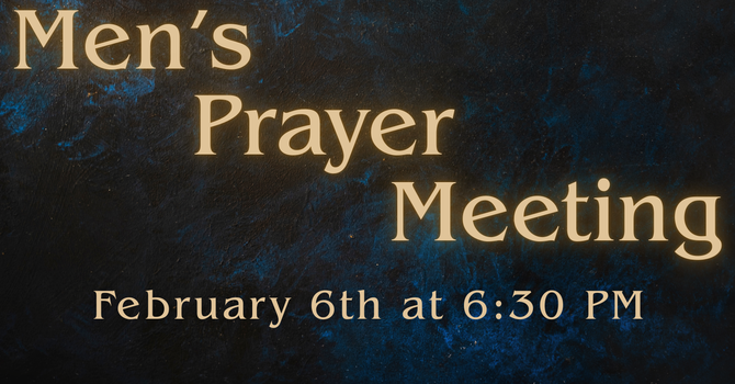 Men's Prayer Meeting