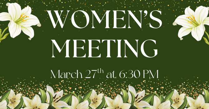 Women's Prayer Meeting