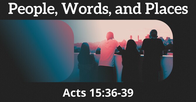 People, Words, and Places