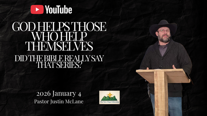 God helps those who help theselves