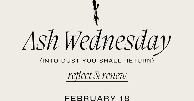 Ash Wednesday Service