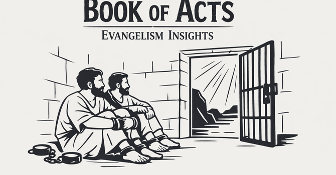 Evangelism Insights - Acts 16:25-34