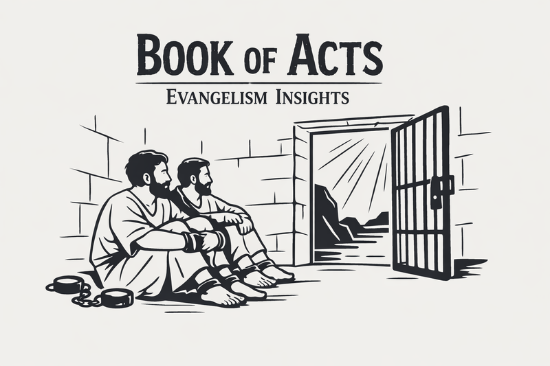 Evangelism Insights - Acts 16:25-34