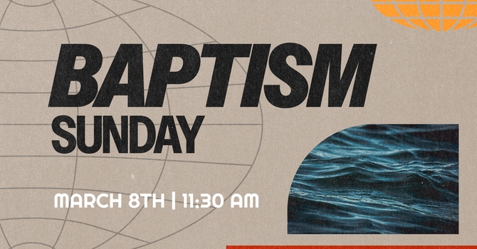Baptism Sunday