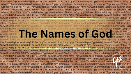 Names of God
