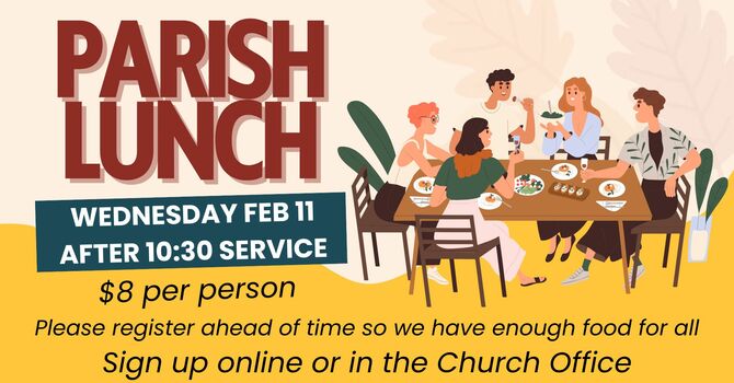 Parish Lunch
