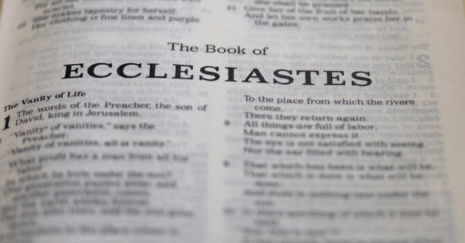 Ecclesiastes 3:1-14; "You're Made For More" (6.9.2024)