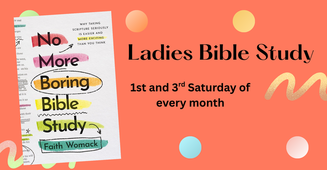 Ladies Bible Study