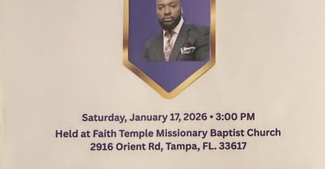 Elder Spencer’s Pastoral Installation Service 