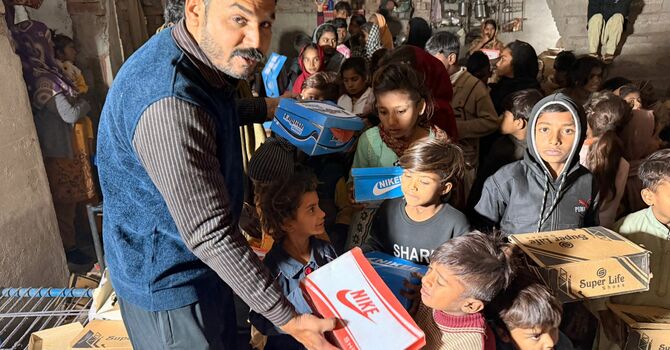 Shoe Drive for Orphans in Pakistan image