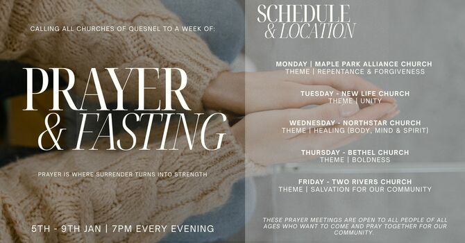 PRAYER & FASTING