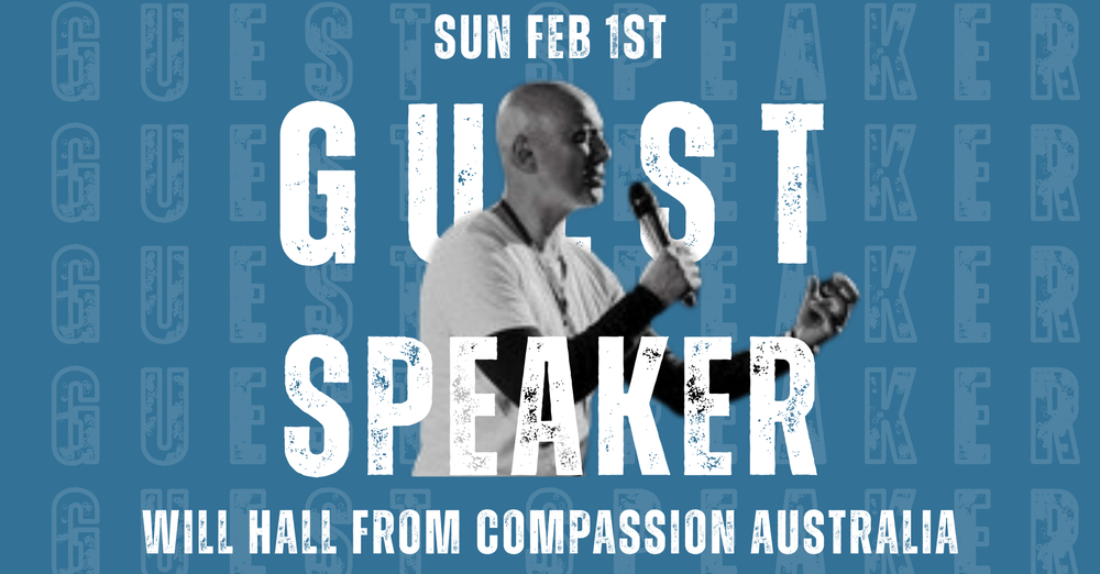 Guest Speaker Will Hall