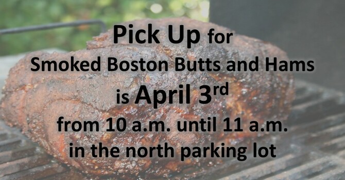 Smoked Boston Butts and Hams Pick Up image