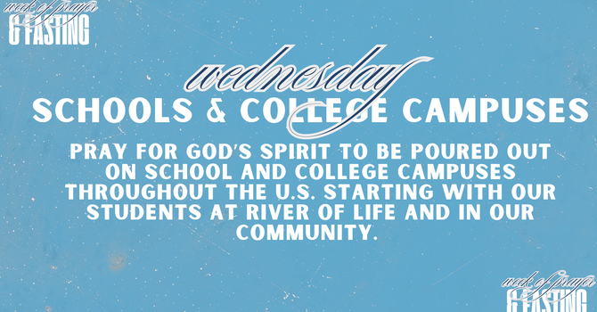 Wednesday Prayer Night (Week of Prayer & Fasting)