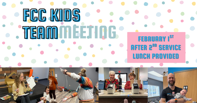 FCC Kids Team Meeting