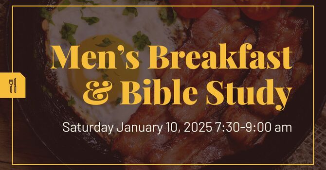 Men's Breakfast & Bible Study