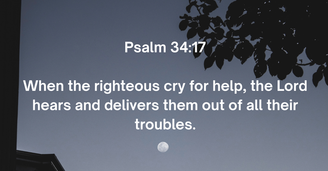 Psalm 34:17 image