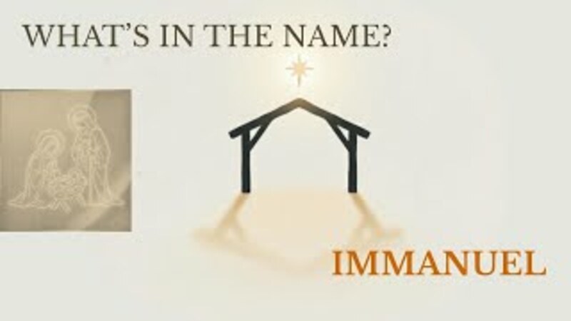What's in the Name? Immanuel