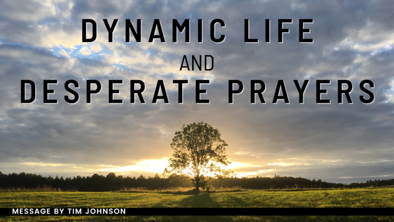 Dynamic Life and Desperate Prayers