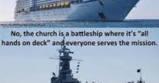 "Cruise Ship or Battle Ship"