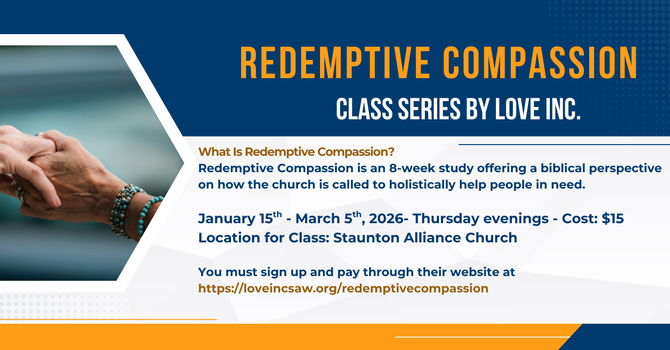 Redemptive Compassion Class