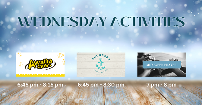 Wednesday Night Activities