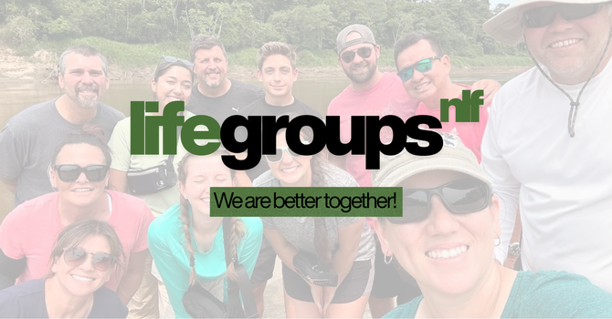 Life Groups Begin Again