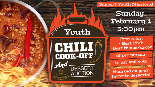Chili Cook-off & Dessert Auction