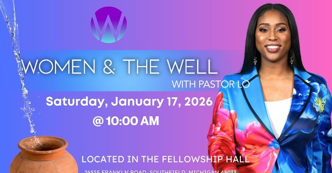 Women and the Well Bible Study