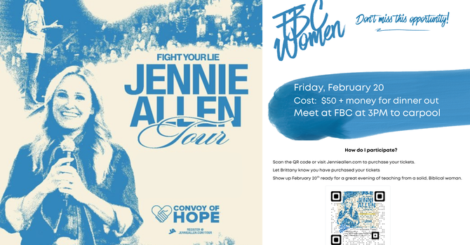 Jennie Allen Women's Conference