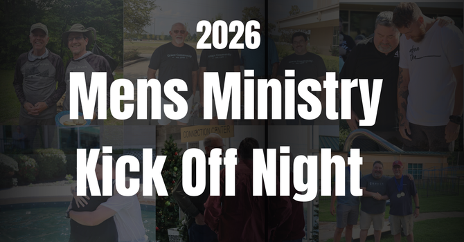 2026 Men's Ministry Kickoff Night