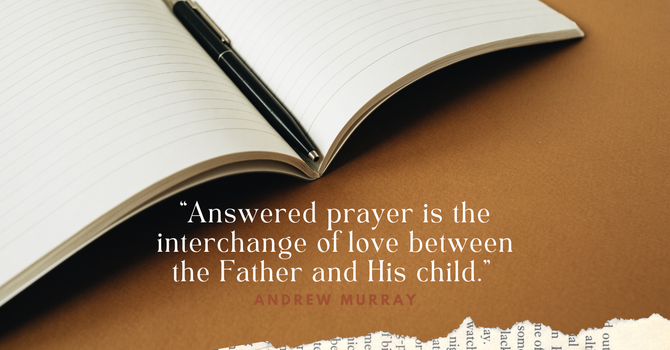 Prayer Journal Workshops