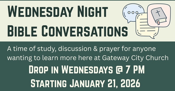 Wednesday Night Bible Conversations