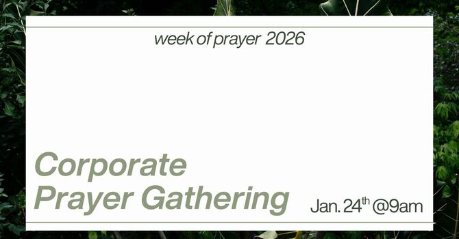 Corporate Prayer Gathering