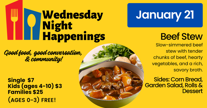 Wednesday Night Happenings