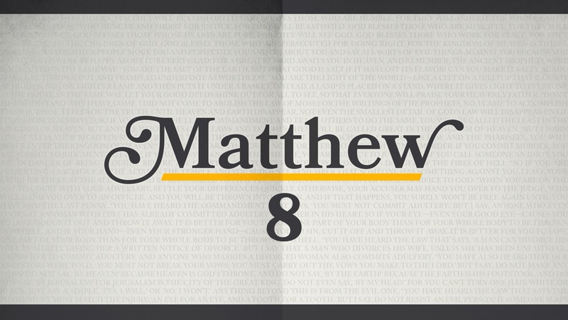 Matthew 8