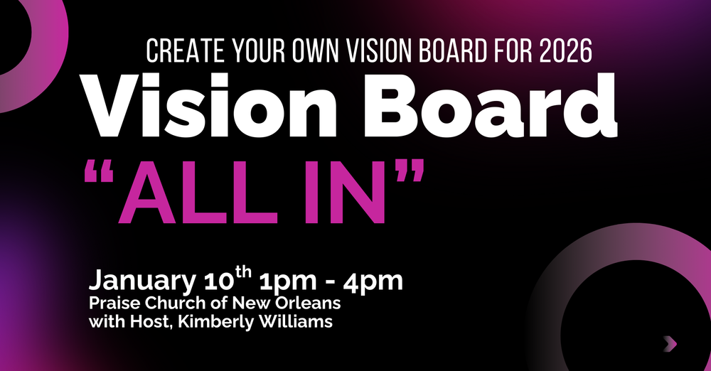 "ALL IN" Vision Board Event w. Kim Williams 