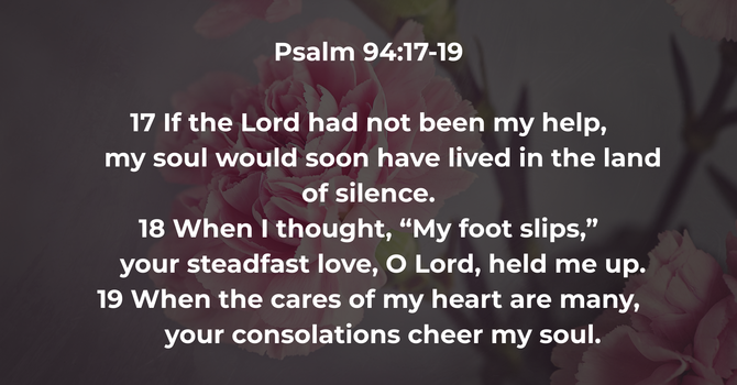 Psalm 94:17-19 image