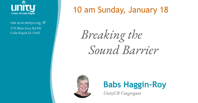 Breaking the Sound Barrier