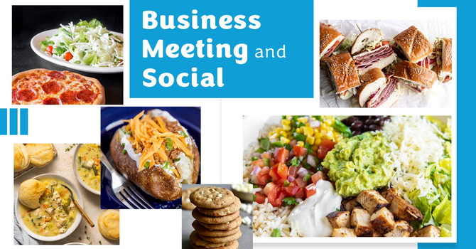 Business Meeting & Social