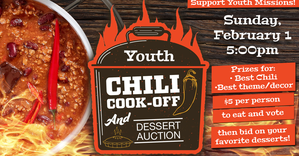 Chili Cook-off & Dessert Auction