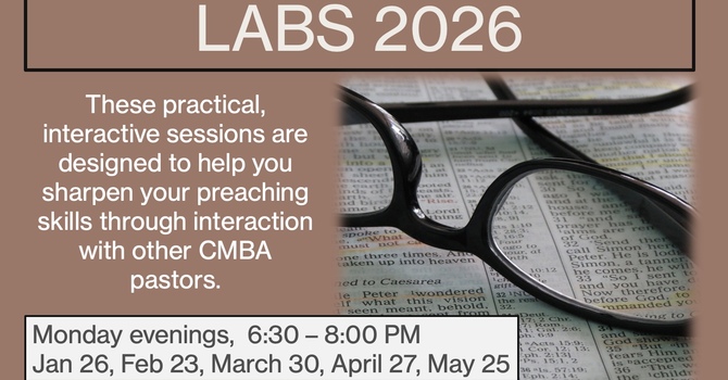 CMBA Preaching Lab