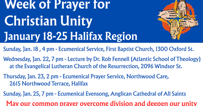 WEEK OF PRAYER FOR CHRISTIAN UNITY image