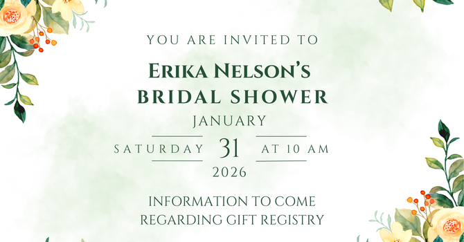 Bridal Shower for Erika Nelson