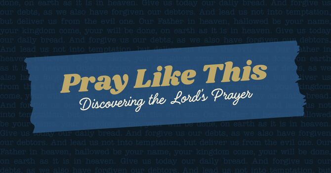 Pray Like This