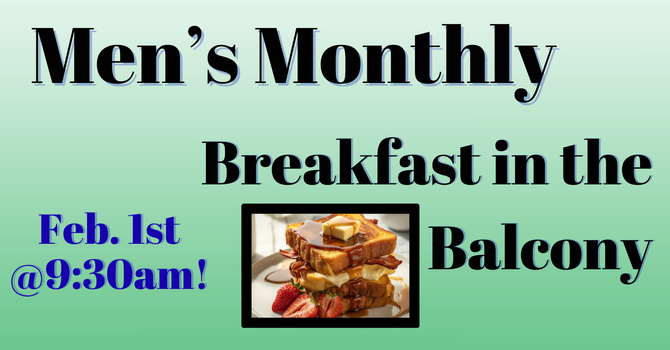 Men's Monthly Breakfast