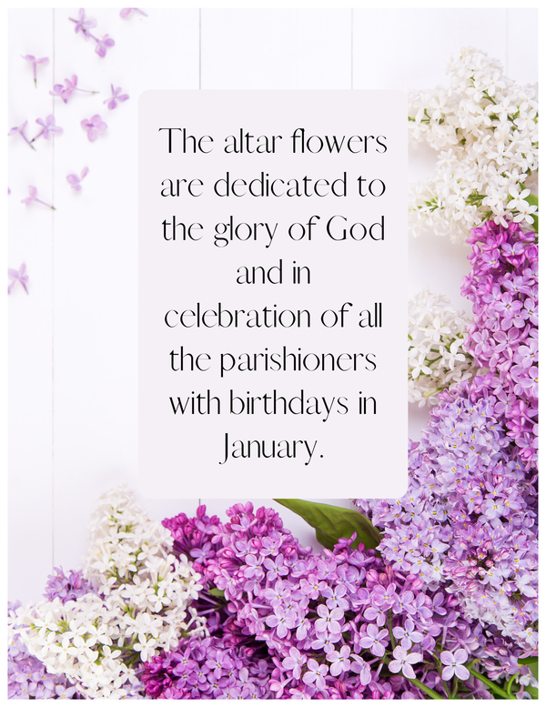 Altar Flowers