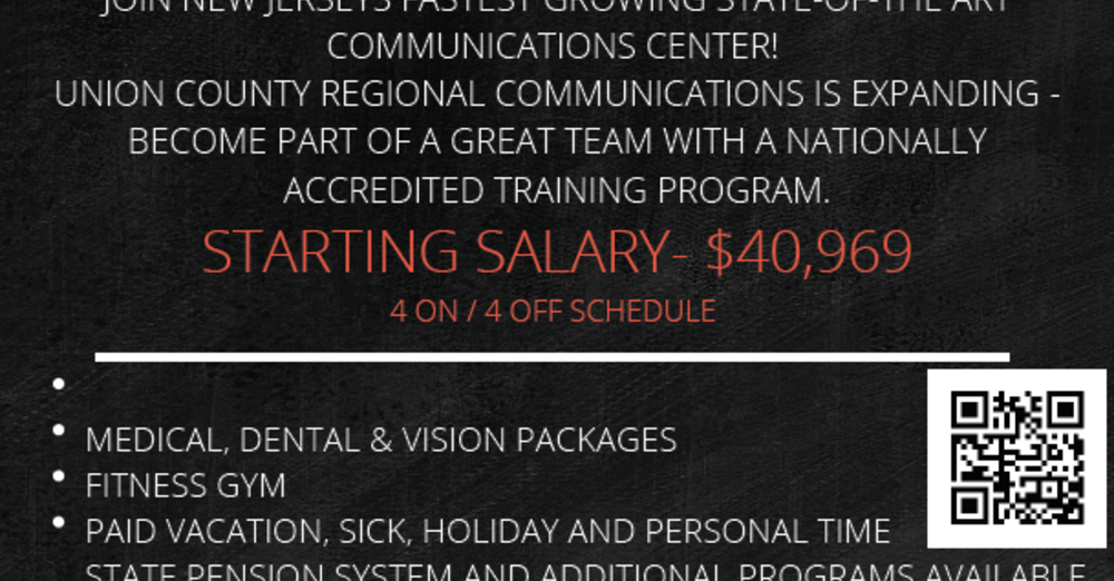 HIRING FULL TIME 9-1-1 DISPATCHERS