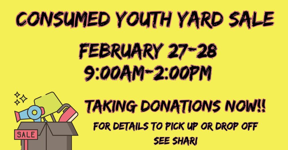 Consumed Youth Yard Sale