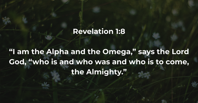 Revelation 1:8 image
